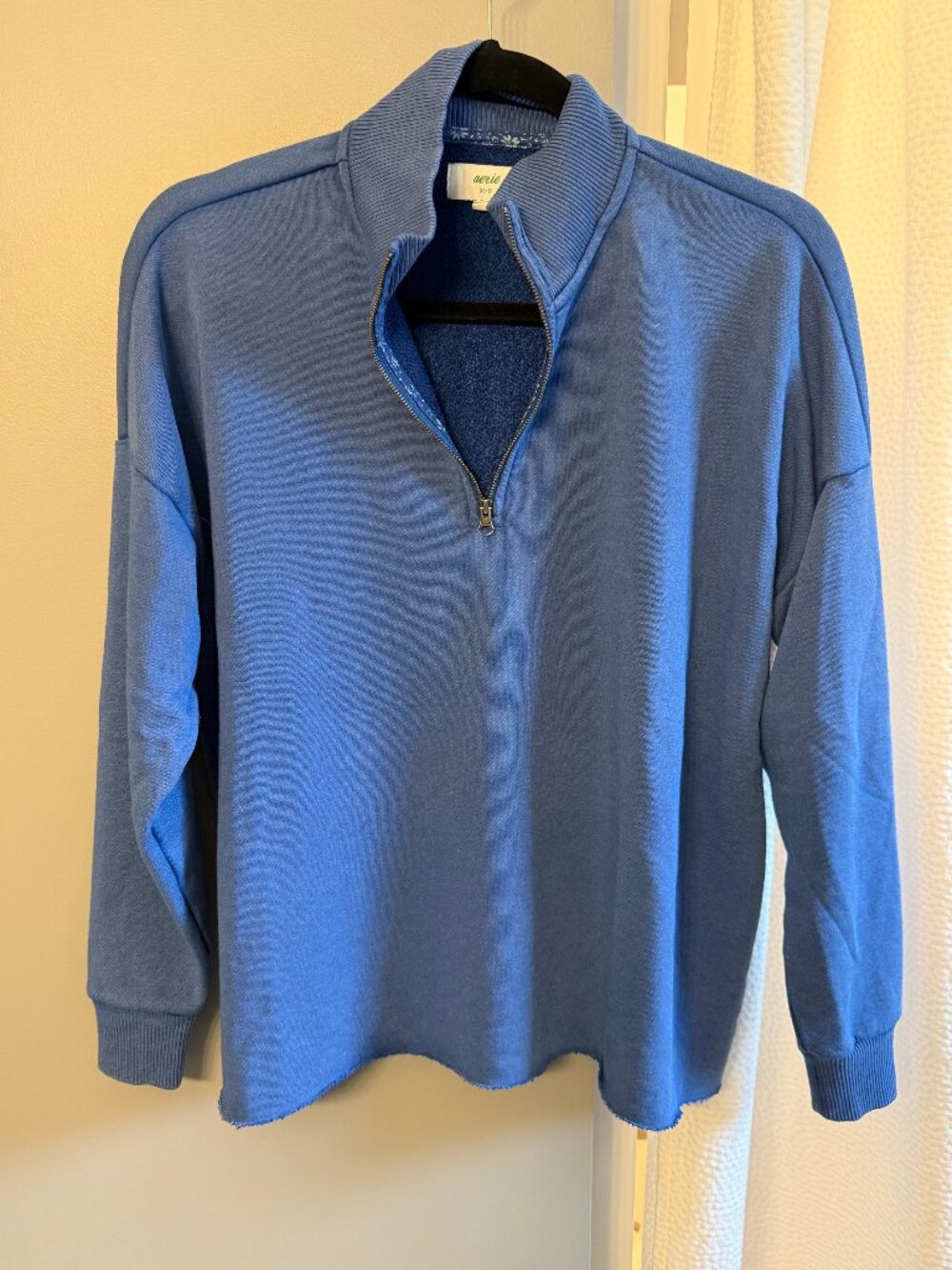 Blue American Eagle Outfitters Half Zip size XS